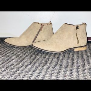 Brown booties